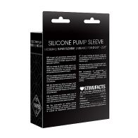 Pumped - Silicone Pump Sleeve Medium - Black 34567 1