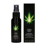 CBD Cannabis Massage Oil - 50 ml 34598 1