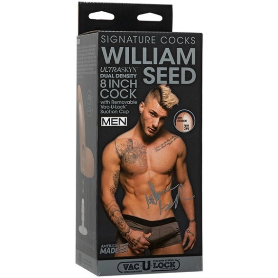 Gode réaliste William Seed Ultraskyn 20cm 34714