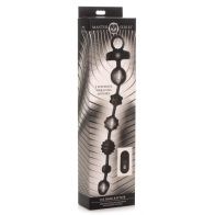 10X Dark Ratter Vibrating Silicone anal Beads 34909 1