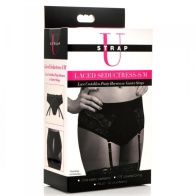 Laced Seductress S/M Lace Crotchless Panty Harness 34953 1