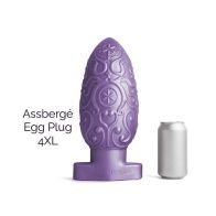 ASSBERGE Egg Butt Plug 4XL Purple 35057 1