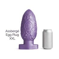 ASSBERGE Egg Butt Plug XXL Purple 35067 1