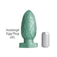 ASSBERGE Egg Butt Plug 4XL Green 35077 1