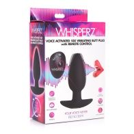 Voice Activated 10X Vibrating Butt Plug 35539 1