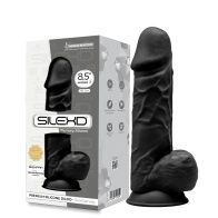 Gode Double Densité Noir 21,5 cm Modèle 4 35859 1