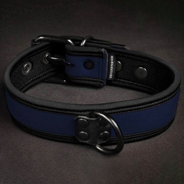 Neo Bold Puppy Collar Navy 35956