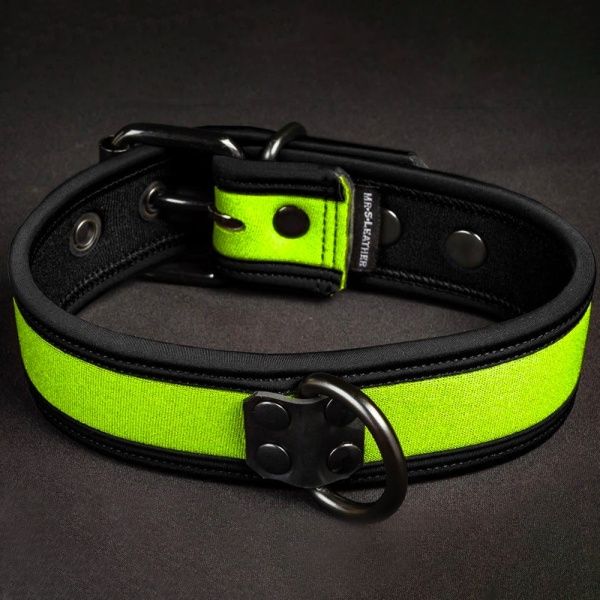 Neo Bold Puppy Collar Lime 35958