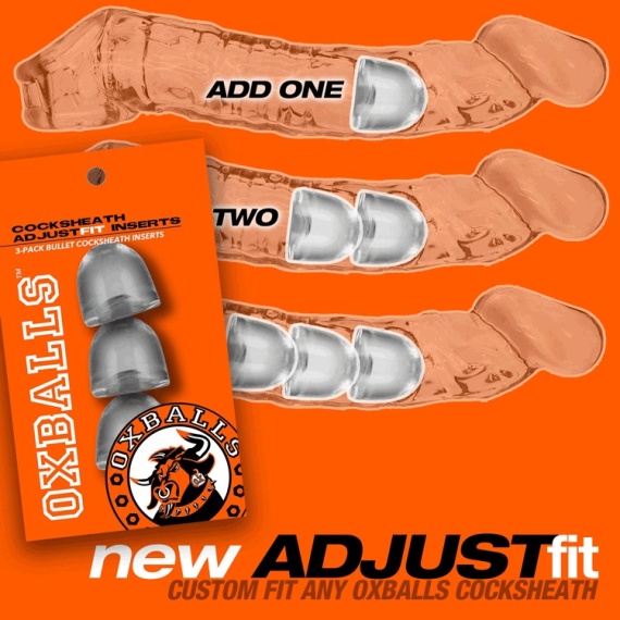 ADJUSTfit 3-Pack Cocksheath Inserts 36466