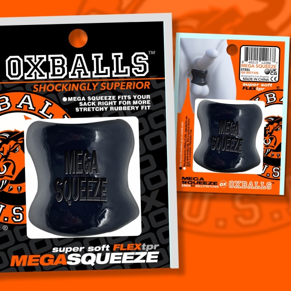 MEGA SQUEEEZE Ballstretcher Black 36488