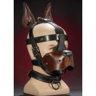 Bondage Dog Muzzle Braun 36969 1