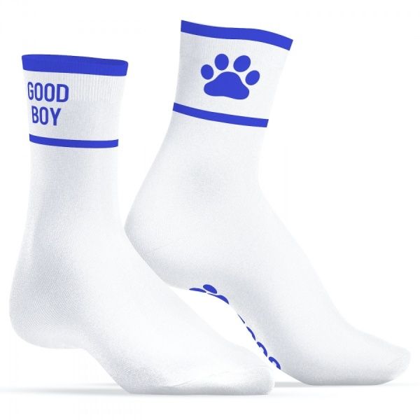 Good Boy Socken Weiß-Blau 37473