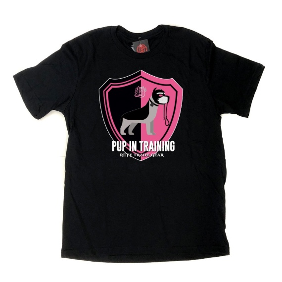 Pup In Training Camiseta Rosa 37995