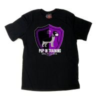 Pup In Training Camiseta Púrpura 37997 1