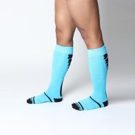 Chaussettes hautes Kennel Club Bones Knee Turquoises 38254 1