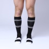 CHALLENGER Knee High Socks Black 38306 1