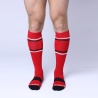 CHALLENGER Knee High Socks Red 38307 1