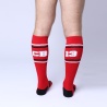 CHALLENGER Knee High Socks Red 38308 1