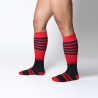 Chaussettes Hautes MIDFIELD Rouges 38318 1