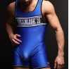 Singlet CHALLENGER Negro Azul 38455 1