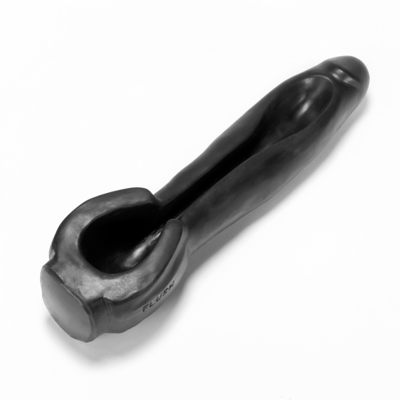 FLUSH Urinal Base Flow Dildo Black 38749