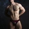 Jockstrap con Zipper Rojo 39286 1