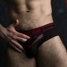 Bottomless Front Opening Brief Red 39329 1