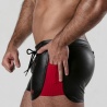 Backroom 3 Way Zipper Short Red 39366 1