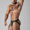 Jockstrap con Zipper Khaki 39393 1