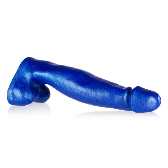 Banker Blueballs Metallic Silicone Thick Dick 39574