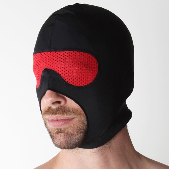 Gambit Hood Mesh Black Red 40070