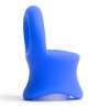 Baller Ring Cockring Ballstretcher silicone bleu 40523 1