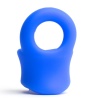 Baller Ring Cockring Ballstretcher silicona Azul 40524 1