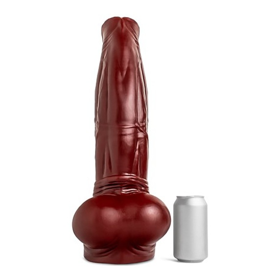 Consolador HORSE DILDO II 4XL Rojo 41455