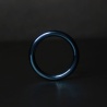 Steel Anodized Blue Round Glansring 5mm 41691 1
