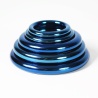 Steel Anodized Blue Round Glansring 5mm 41694 1