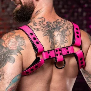 Harnais Dark Room Bulldog Pink