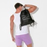 Black Mesh Backpack