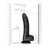 Curved Realistic Dildo W/ Balls 20,5cm - 8"