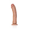 Curved Realistic Dildo W/ Balls 25,5cm - 10"