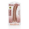 Curved Realistic Dildo W/ Balls 23cm - 9"