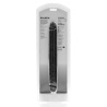 Slim Double Ended Dong Black 30,5cm - 12"