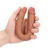 U Shaped Double Dildo Tan 12.7cm - 5"