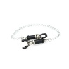 Black Nipple Clamps with chain