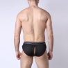 TAKE DOWN ZIPPER BRIEF W/ REMOVABLE POUCH