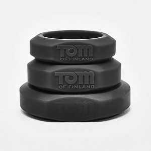 3 Cockrings Silicone Tom Of...