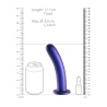 Smooth Silicone G-Spot Dildo 17 cm