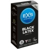 EXS Black Latex Condoms X12