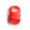 Baller Ring Cockring Ballstretcher silicona Rojo