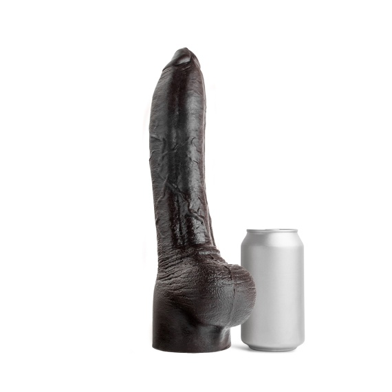 THIAGO DILDO MEDIUM DEEP BROWN